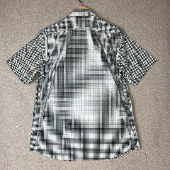 NWT Mens LL Bean Traditional Fit Button Up S/S True Cool Check Shirt Large - Picture 5 of 8